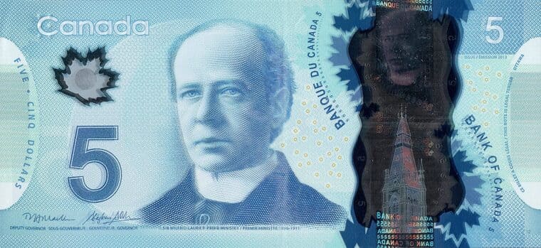 Buy Fake 5 Cad Bills Online